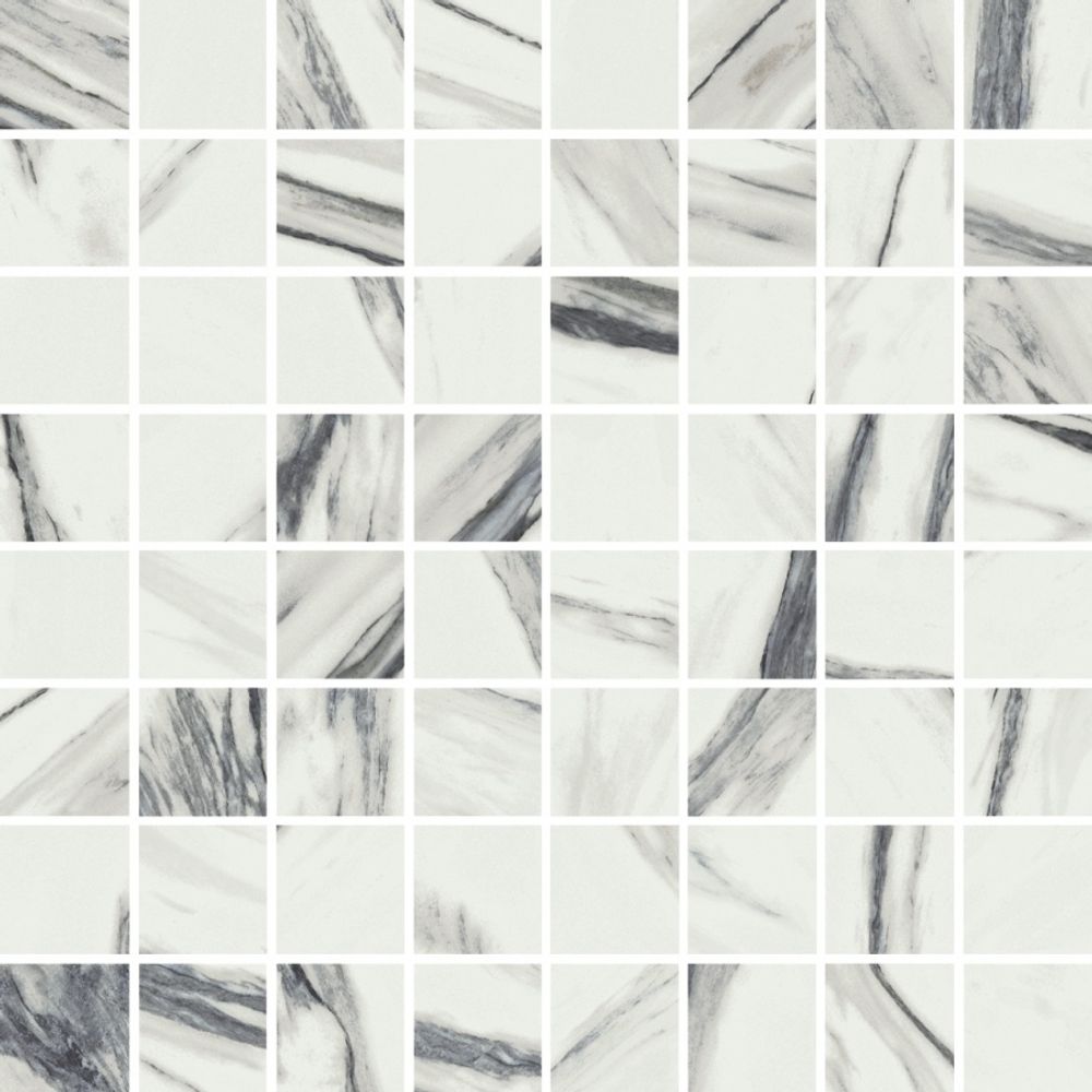 Мозаика Charme Deluxe Statuario Fantastico Mosaico Lux 29.2x29.2