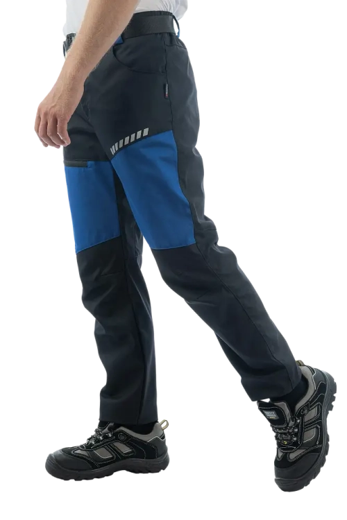 Брюки Brodeks KS334, синий/черный (62)
