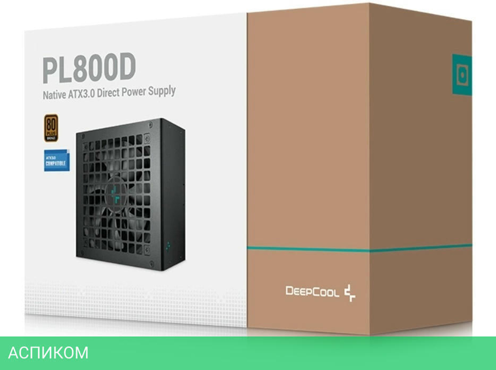Блок питания Deepcool GAMERSTORM PL800D 800W Black (R-PL800D-FC0B-WDEU-V2)
