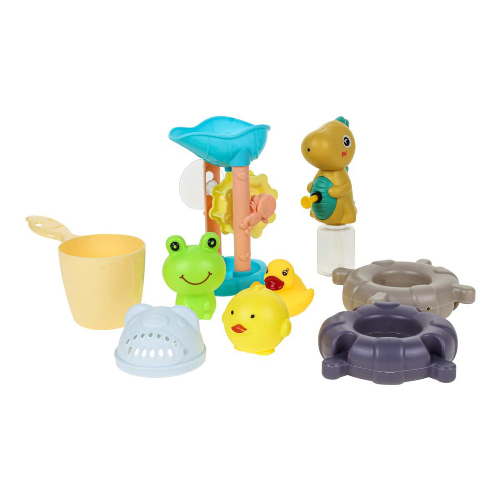 Набор игрушек для купания 8шт, пакет 669-600C
