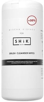 Салфетки для очищения кистей SHIK Brush Cleanser Wipes 100 шт.