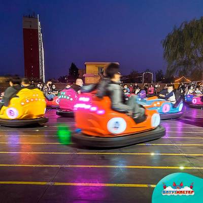 Аттракционная бамперная машинка «Формула» с дистанционным управлением и музыкой