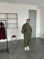 Костюм «варенка» хаки утепленный