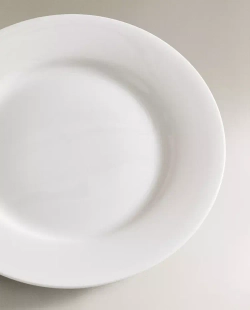 ZARA HOME ДЕСЕРТНАЯ ТАРЕЛКА, БЕЛЫЙ