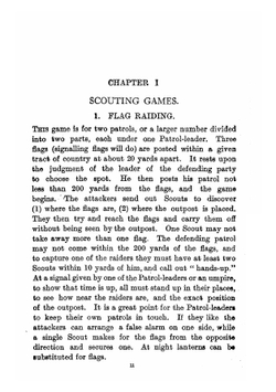 Scouting games | Robert Baden-Powell
