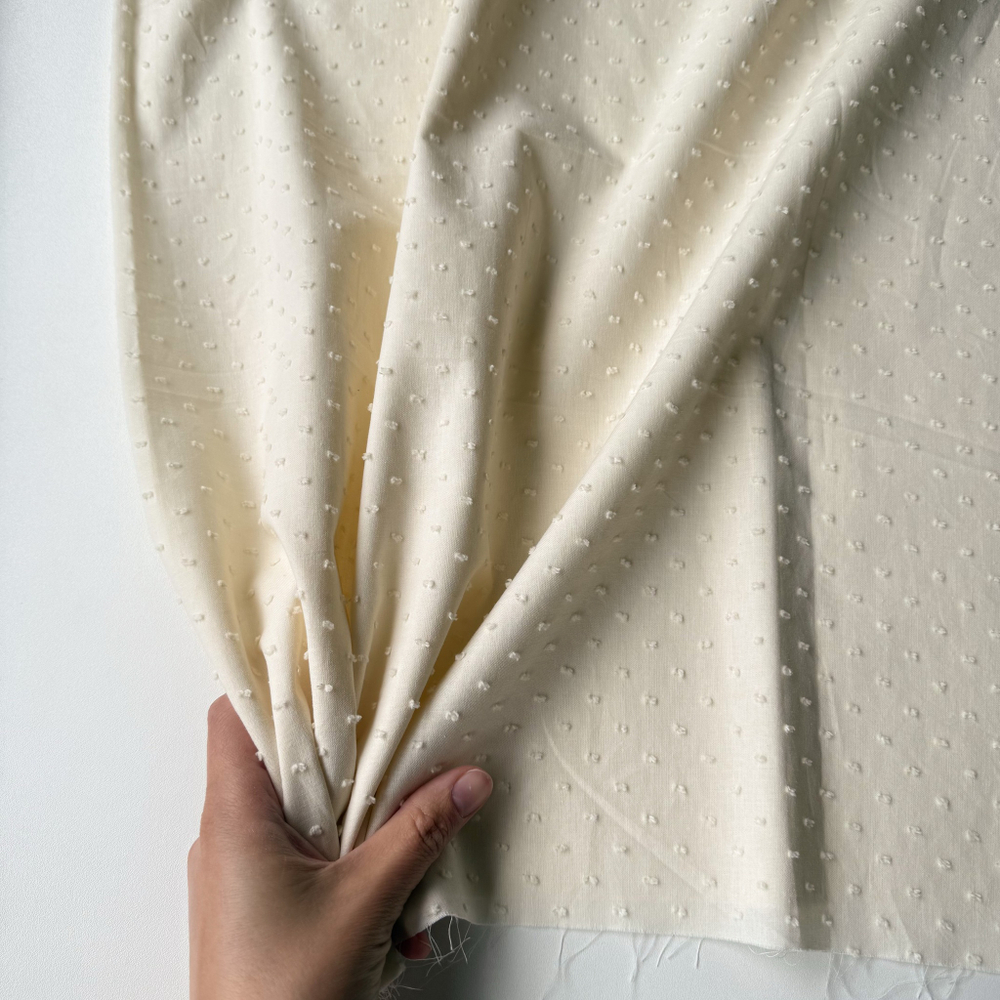 хлопок с мушкой Сливочное масло