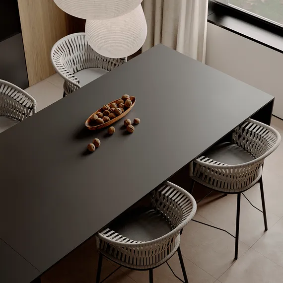 Полубарный стул Haugen, 66 см, серый