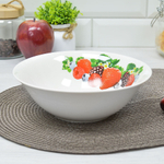 Салатник 970мл 20,5см Сочные ягоды (эконом) (84783)