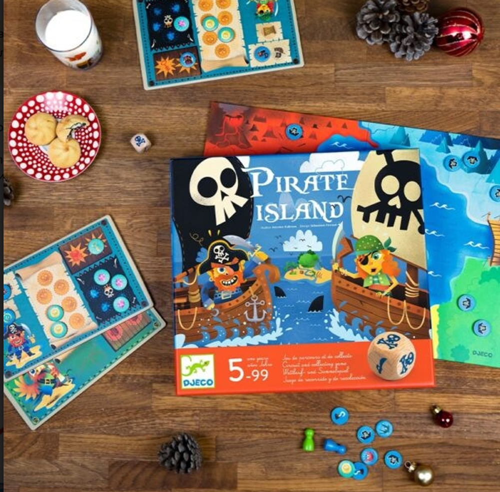 Настольная игра "Остров пиратов. Pirate island"