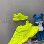 Лимоновые кроссовки Balenciaga Track Trainers Recycled Sole