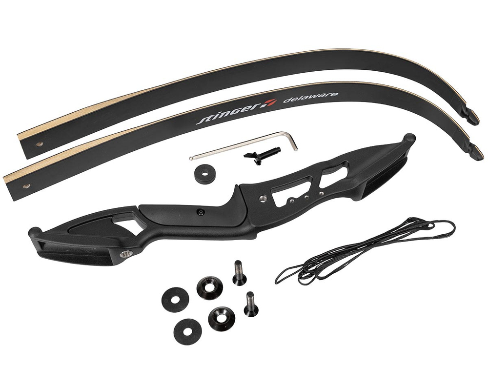 Лук рекурсивный Stinger Delaware, 30 lbs/13,6 кг, длина 56 дюймов, алюминий (SG-BOW-F-30-BLK)