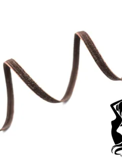 151 Резинка бельевая, 4 мм, шоколад 151