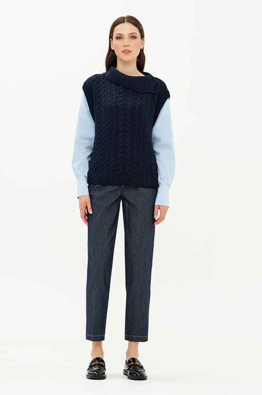 23447 Джемпер женский (синий)