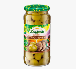 ОЛИВКИ BONDUELLE С ТРЮФЕЛЕМ 244МЛ