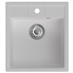 Мойка ML-GM28 КОМФОРТ ультра-белая (341), 450*500*190мм