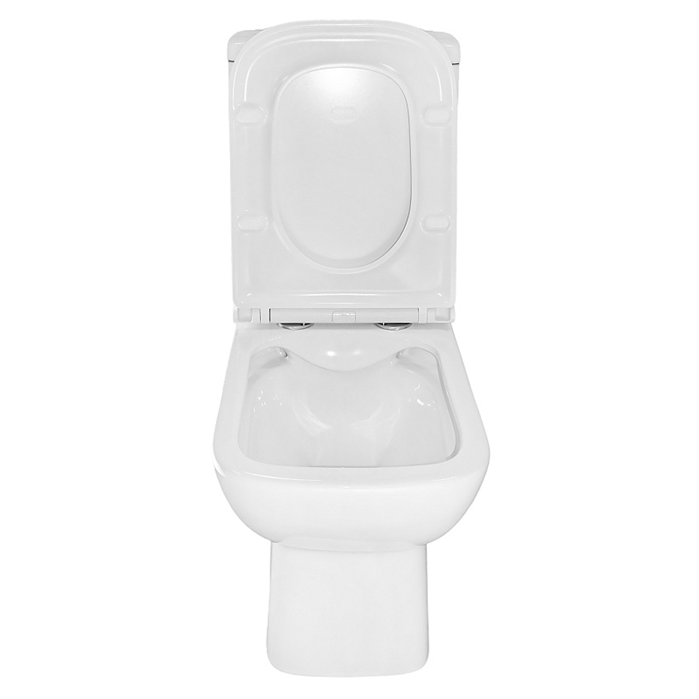 Унитаз-компакт Azario VARO 365х615х805 напольный, безободковый,с быстросъемным сиденьем Микролифт, дюропласт (AZ-2171-1)