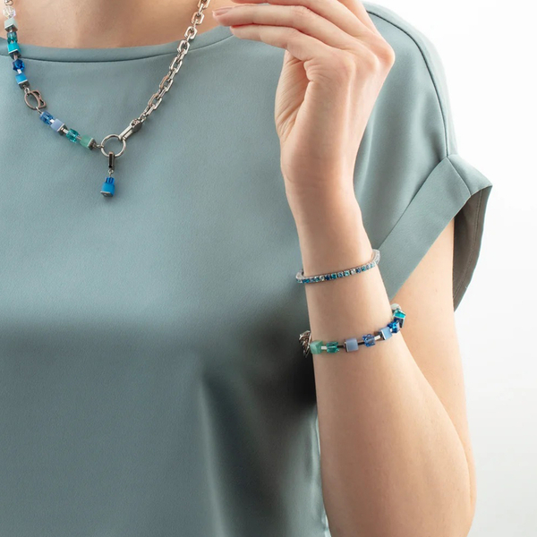 Браслет Coeur de Lion Blue-Turquoise 4712/30-0706