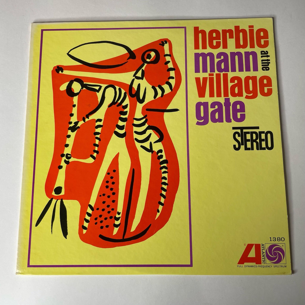 Винтажная виниловая пластинка LP Herbie Mann At The Village Gate (Japan 1976) (No Obi) Summertime