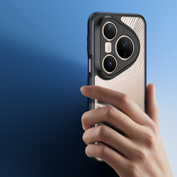 Тонкий чехол с мягкими рамками от Dux Ducis для смартфона Huawei Pura 80 Pro и 80 Pro+, серия Aimo Series Case