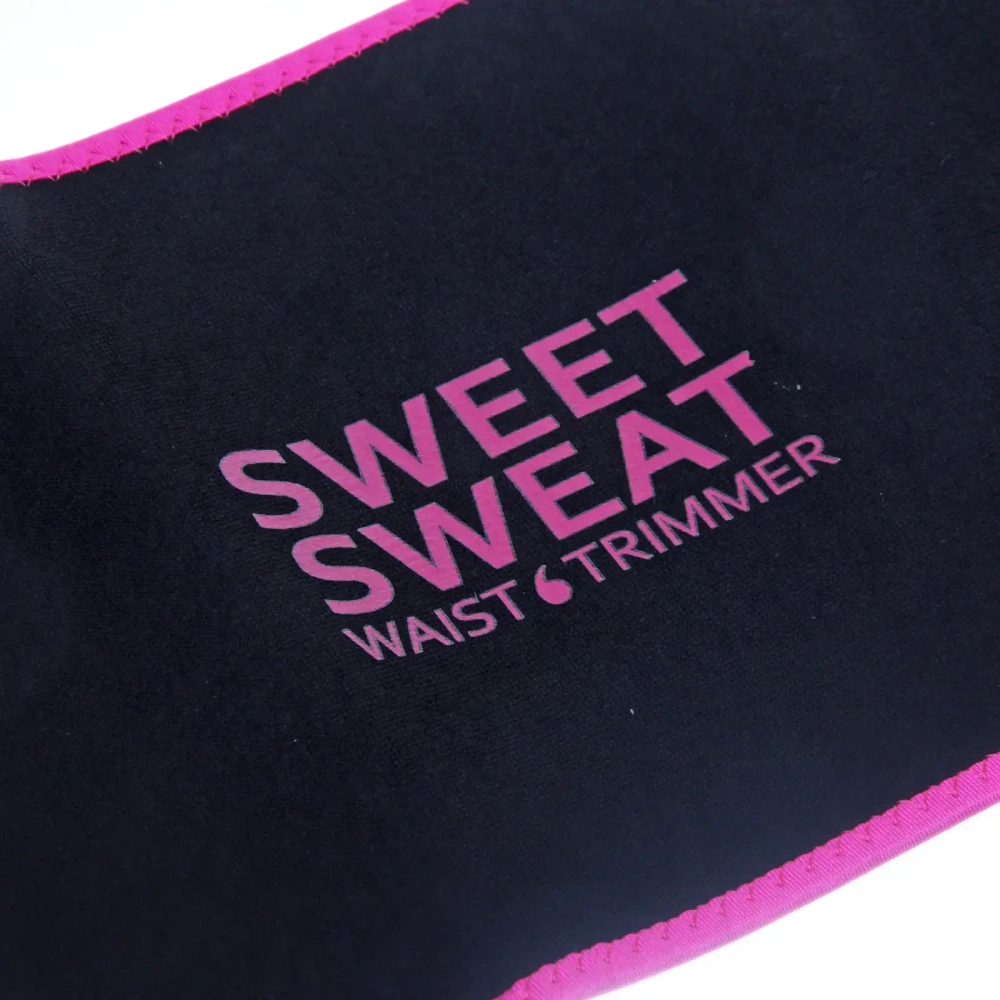 Пояс для похудения «Outfit», размер L, (ST-24118), Черный/розовый