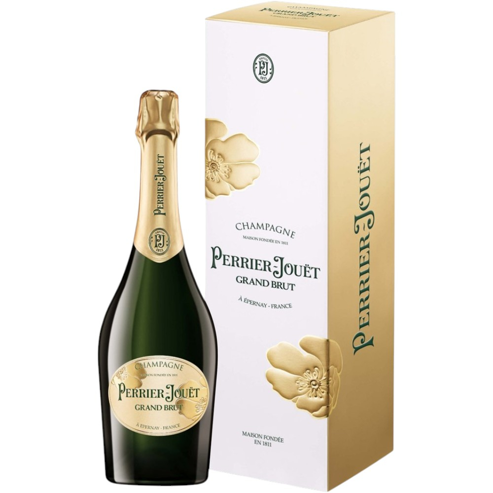 Шампанское Perrier Jouet Grand Brut 0,75 л. В подарочной коробке