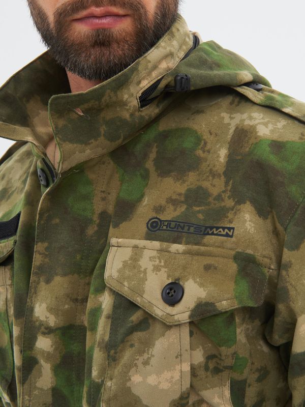 Костюм летний Крафт ткань Смесовая цвет Малахит