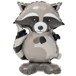 Шар Фольгированный Енот (Серый)