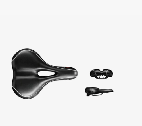 Седло VELO комфорт 270x213 мм, вакуумное, с вентиляцией, черное (20)