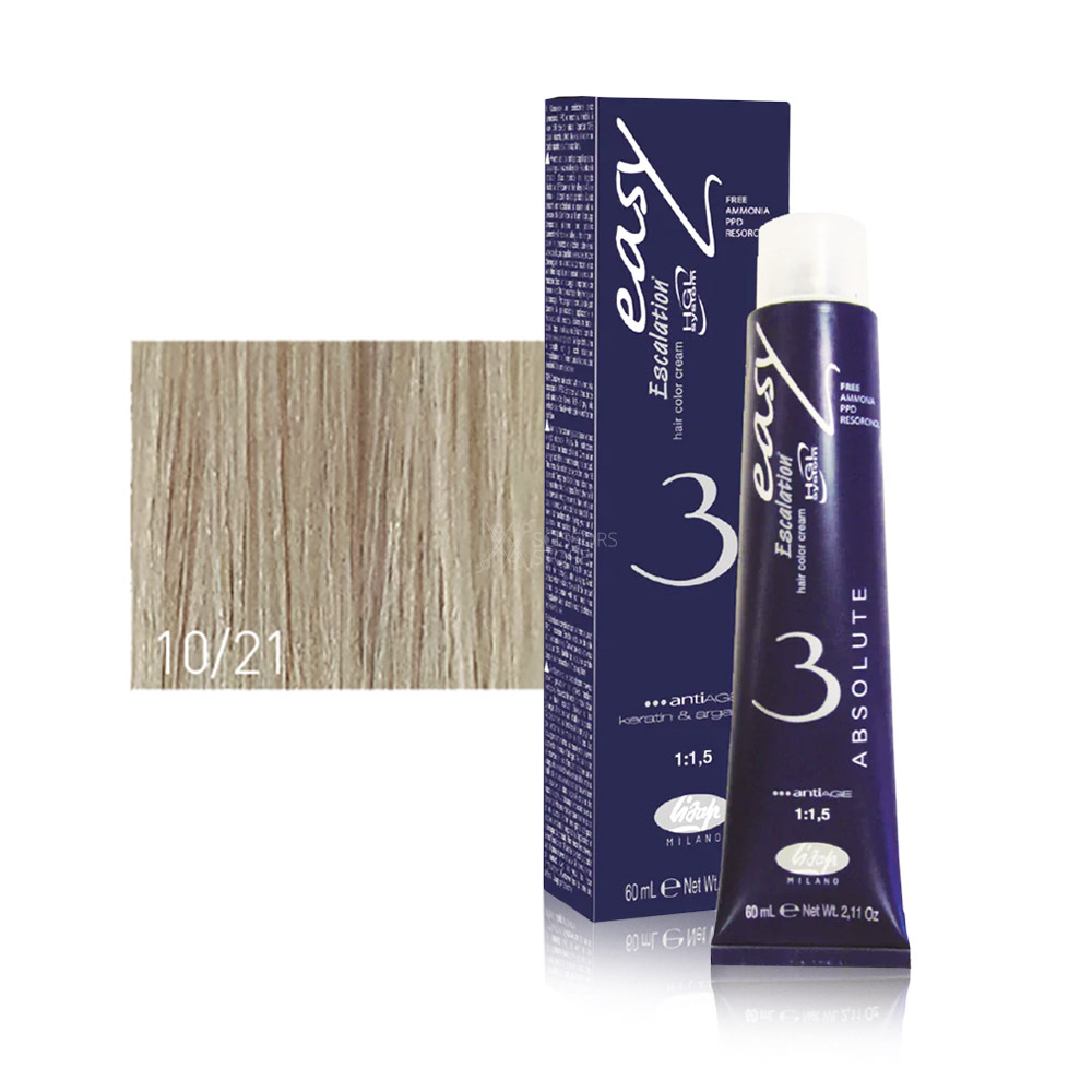 Перманентный безаммиачный краситель для волос Lisap Escalation Easy Absolute-3 (Lisap Absolute-3)