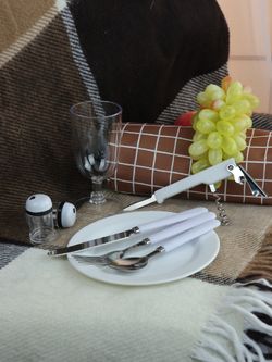 HOLYDAY BASKET Набор для пикника с термосумкой и пледом на 4 персоны