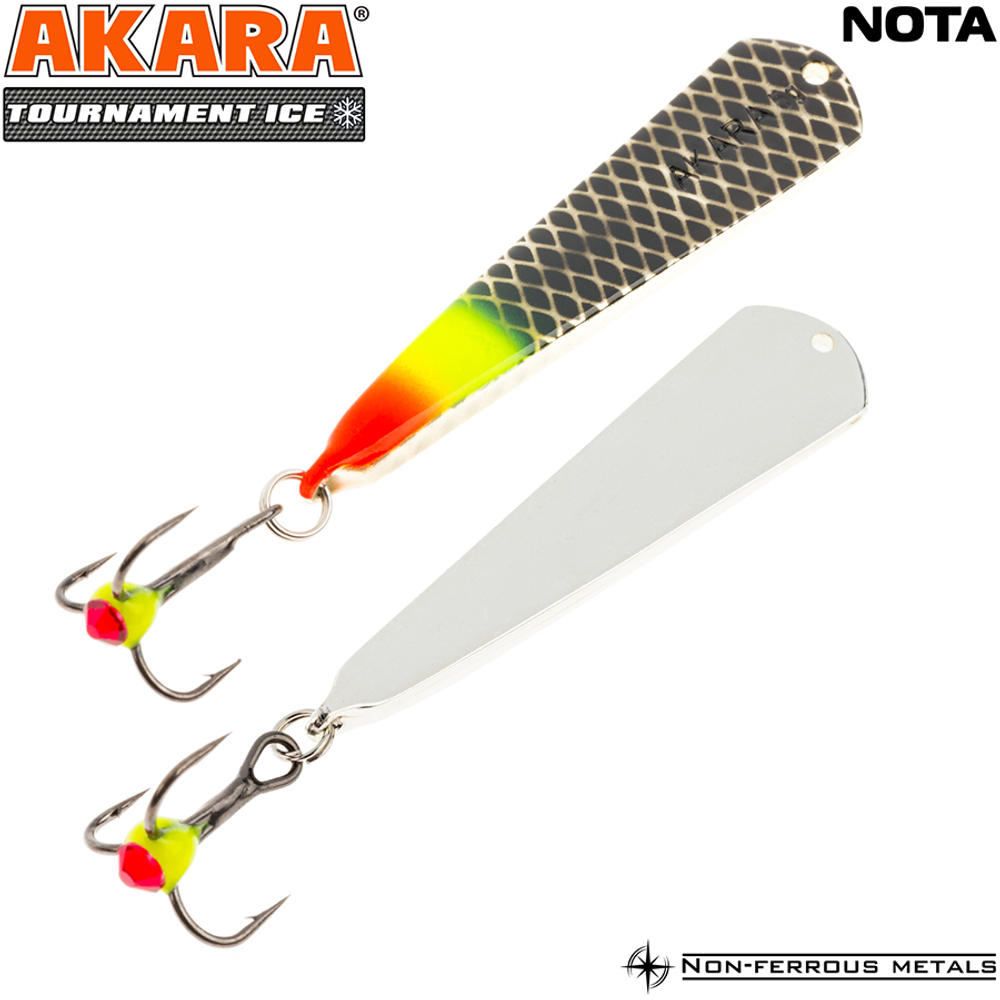Блесна зимняя Akara Tournament Ice Nota 45 5 гр. 28 Sil