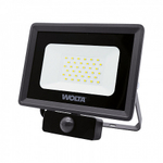Прожектор LED 30Вт 5700K IP65 2700лм с датчиком движения WOLTA WFL-30W/06S