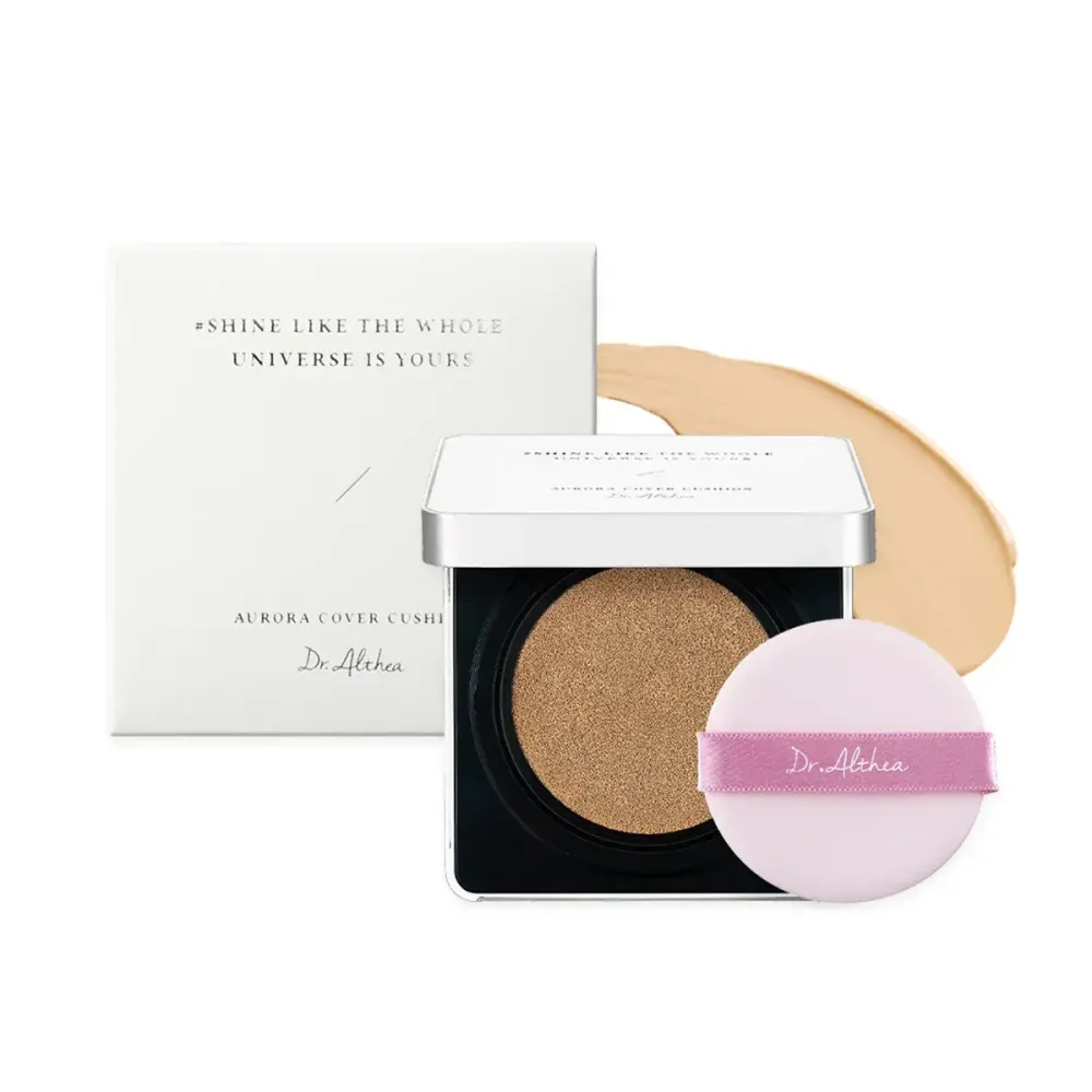 Тональный кушон Dr.Althea Aurora Cover Cushion № 23 (Medium) SPF 50+, PA +++