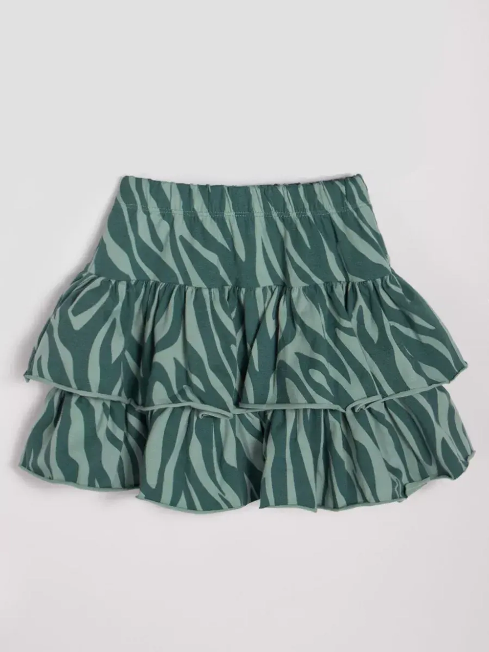 Летний костюм для девочки, юбка и футболка