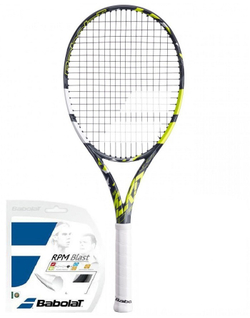 Теннисная ракетка Babolat Pure Aero Lite + Струны + Натяжка