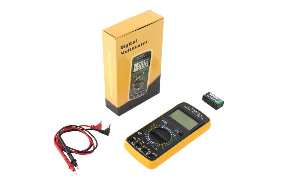 Мультиметр цифровой TEK DT9205A