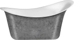 Ванна акриловая Lagard Tiffany lgd-tf-ts 175х82.5 белая,серебро