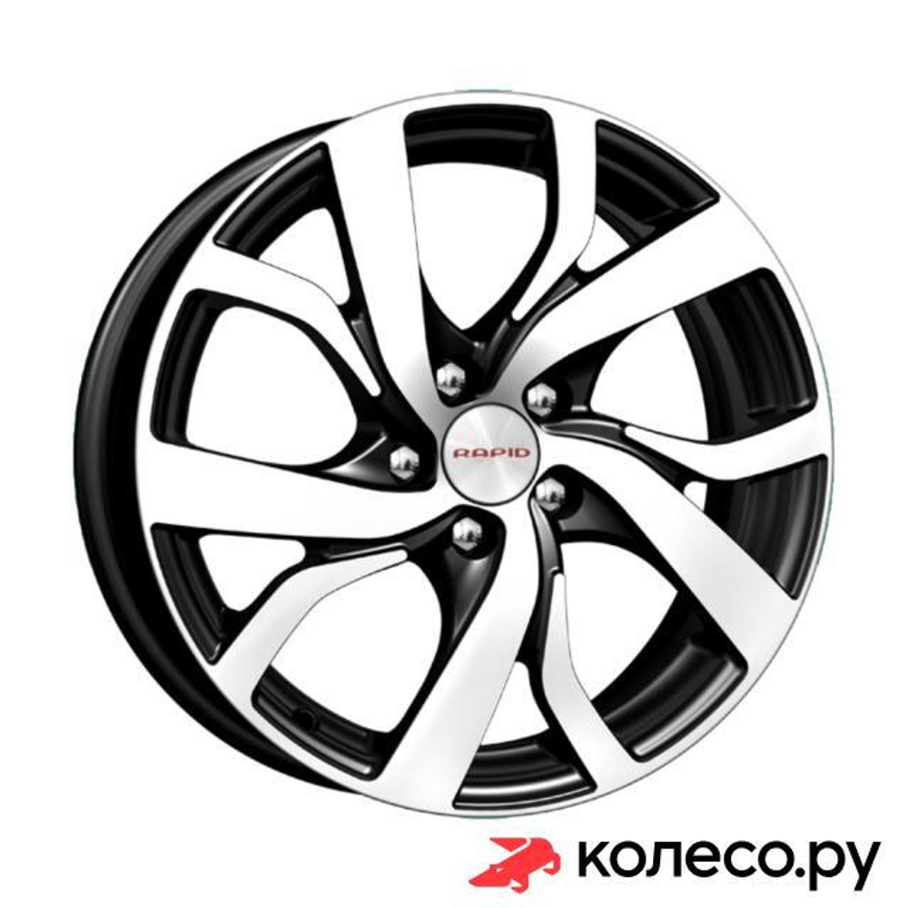 Палермо-оригинал (КС607) 6.5x16/5*110 D67.1 ET51 Алмаз-черный