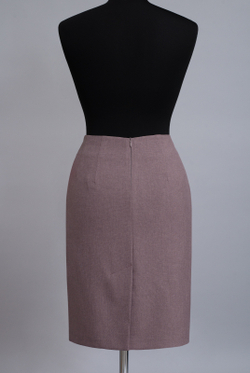Юбка карандаш 2605ЛП, Глина #259Гл012605ЛП