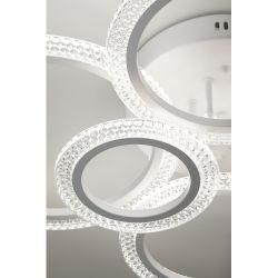 Светильник потолочный светодиодный Rivoli Marion 6107-109 132 Вт LED 2800К - 6200К модерн с пультом