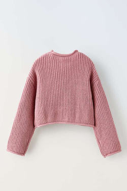 Zara chenille jumper hot sale