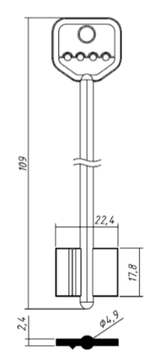 Заготовка дверняк СЕНАТ 1