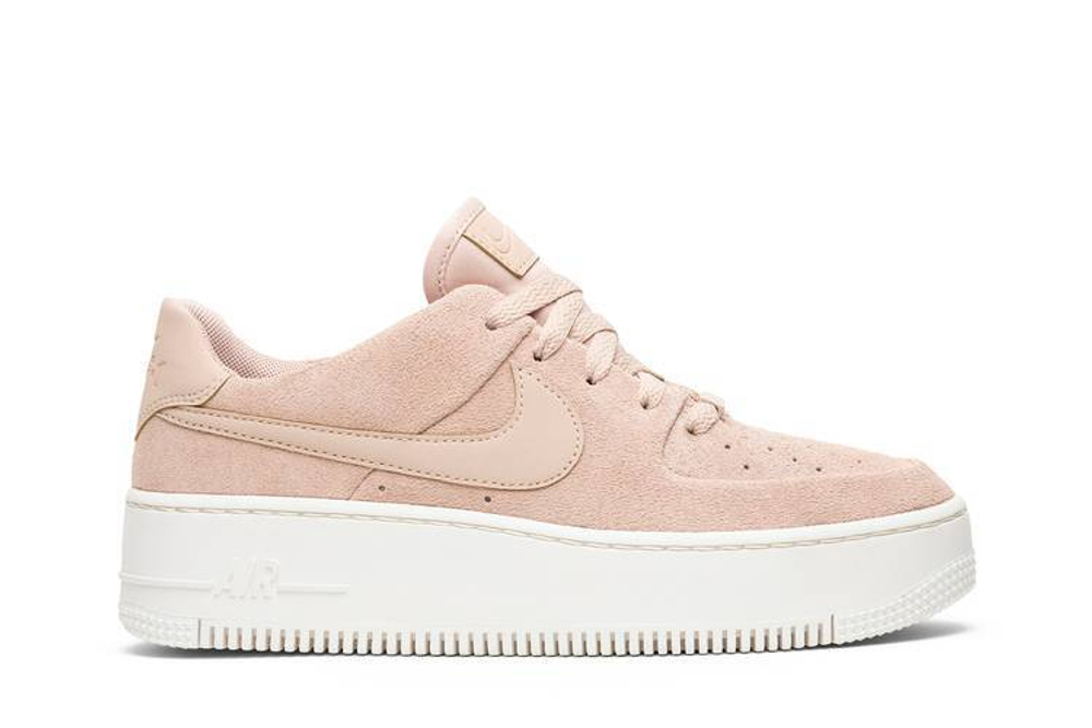Nike Air Force 1 Sage Low Particle Beige Hyper Sneakers