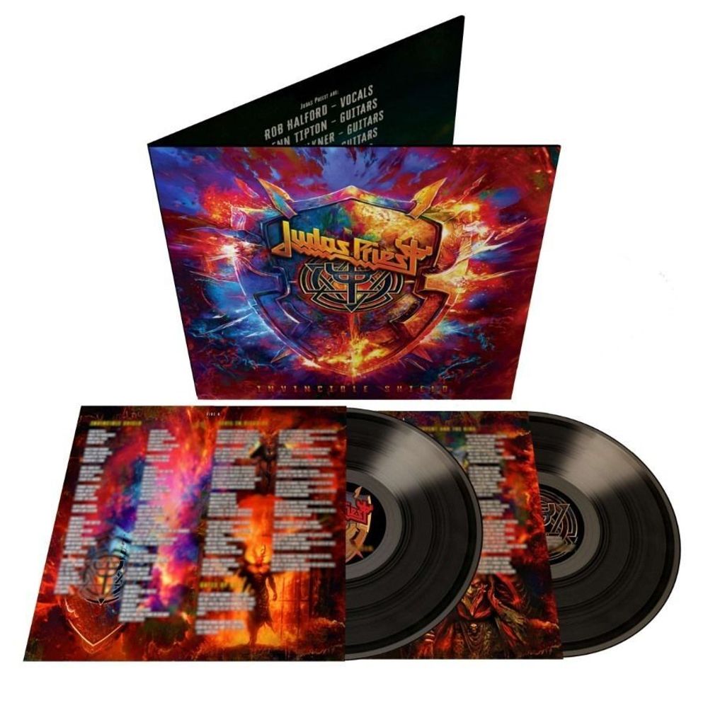 Judas Priest. Invincible Shield (2LP) 2024 Новая запечатанная виниловая пластинка