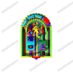 Надувной батут "Паровозик"