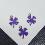 Клевер подвеска, сталь 316, цветная эмаль, р-р 12×9.5мм, штучно