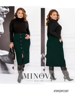 Юбка 2307-зеленый Minova