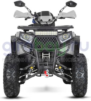 Бензиновый квадроцикл WHITE SIBERIA BARS 200CC PRO (Серый) фото №5