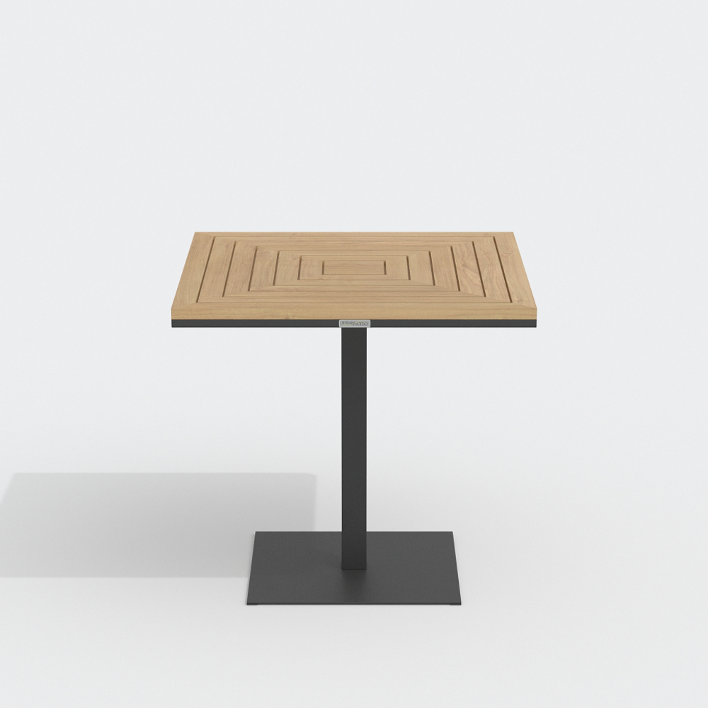 Стол обеденный Ideal Patio ЭГМОНТ из тика 80x80 резервный дубль