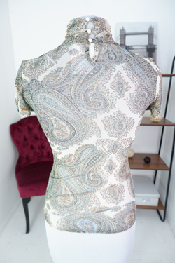 Водолазка тонкая с узором 40 размер